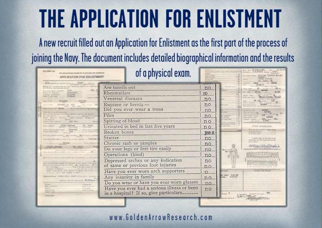 united states world war 2 navy enlistment records